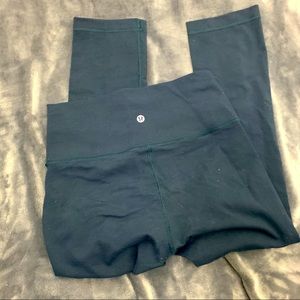Lululemon High Rise Wunder Under Crop Leggings